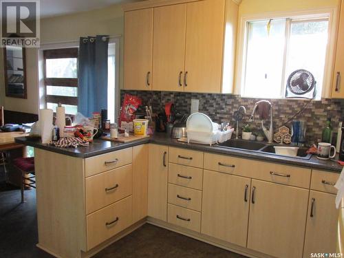 19.95 Acre Acreage Rm Of Moose Range, Moose Range Rm No. 486, SK - Indoor Photo Showing Kitchen With Double Sink