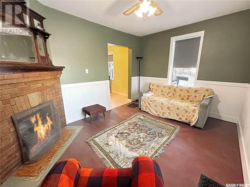 361 18Th Street W, Prince Albert, SK - Indoor With Fireplace