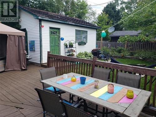 8 Peronne Road, Grand Falls Windsor, NL - Outdoor With Deck Patio Veranda With Exterior