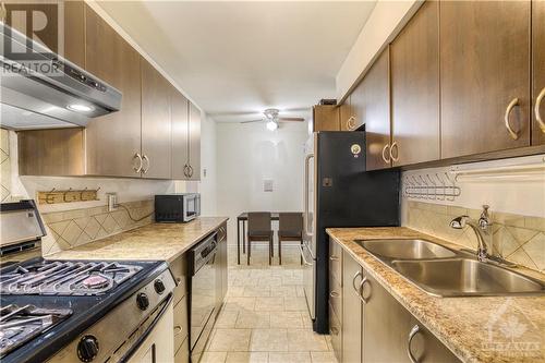 1602 Cheevers Crescent, Ottawa, ON - Indoor Photo Showing Kitchen With Double Sink