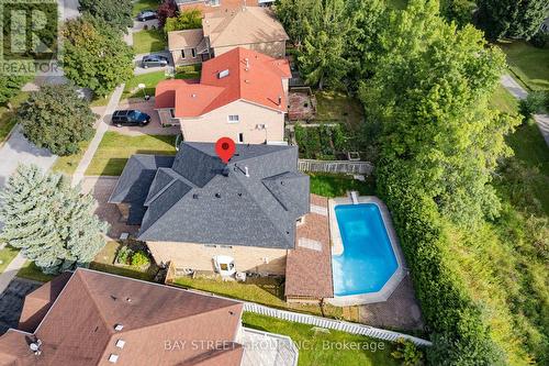 49 Topham Crescent, Richmond Hill, ON - Outdoor With In Ground Pool With View