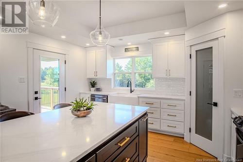 34 Apple Blossom Trail, Hampton, NB - Indoor Photo Showing Kitchen With Upgraded Kitchen