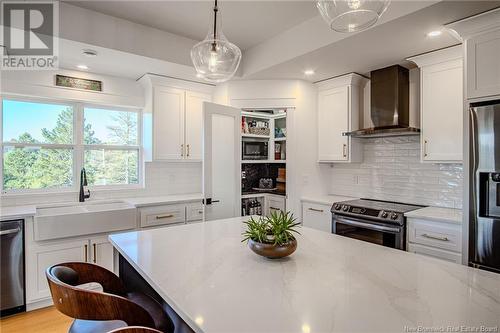 34 Apple Blossom Trail, Hampton, NB - Indoor Photo Showing Kitchen With Upgraded Kitchen