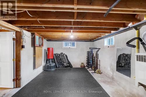 Work Out Room - Lower - 4465 Imperial Road, Aylmer, ON - Indoor Photo Showing Basement