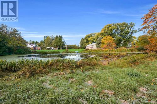 Pond, house, garage and barn - 4465 Imperial Road, Aylmer, ON - Outdoor With View