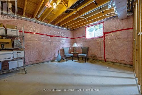 37 - 9 Dausett Drive, Middlesex Centre (Komoka), ON - Indoor Photo Showing Basement