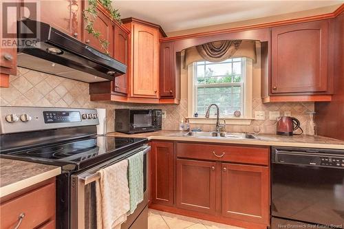 759 Route 933, Haute-Aboujagane, NB - Indoor Photo Showing Kitchen With Double Sink