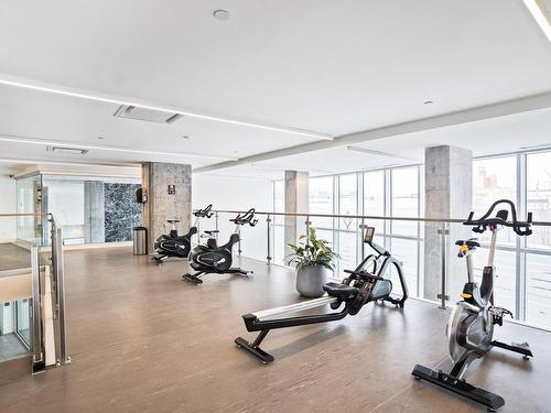 Exercise room - 310-1025 Rue De La Commune E., Montréal (Ville-Marie), QC - Indoor Photo Showing Gym Room