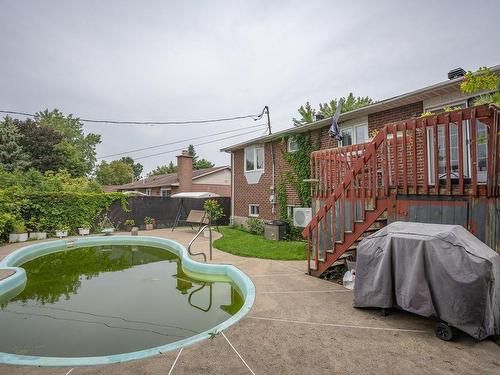 Backyard - 4304 Rue Hugo, Montréal (Pierrefonds-Roxboro), QC - Outdoor With In Ground Pool