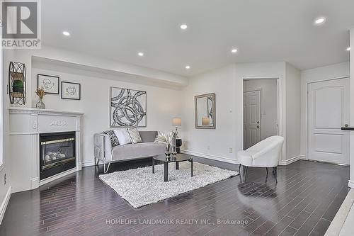 210 Everett Street, Markham (Wismer), ON - Indoor Photo Showing Living Room With Fireplace