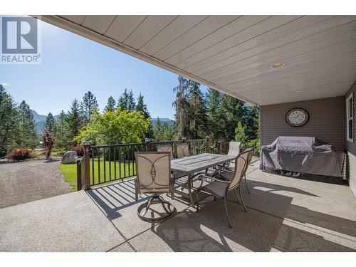 14 Saddleback Road, Lumby, BC - Outdoor With Deck Patio Veranda With Exterior