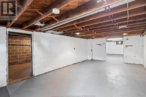 3985 Roseland Drive East, Windsor, ON - Indoor Photo Showing Basement