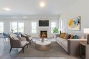 3147 Goodyear Road, Burlington, ON  - Indoor Photo Showing Living Room With Fireplace 