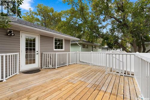 220 Rae Street, Regina, SK - Outdoor With Deck Patio Veranda With Exterior