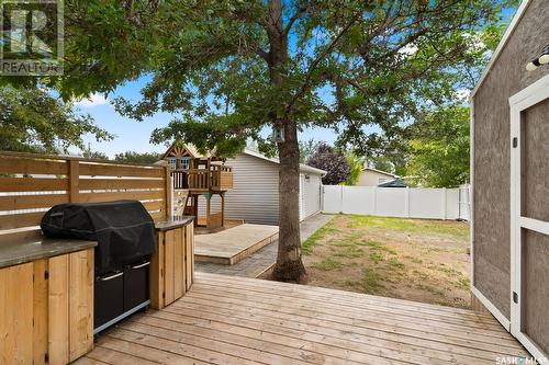 220 Rae Street, Regina, SK - Outdoor With Deck Patio Veranda With Exterior