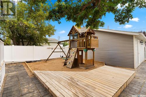 220 Rae Street, Regina, SK - Outdoor With Deck Patio Veranda