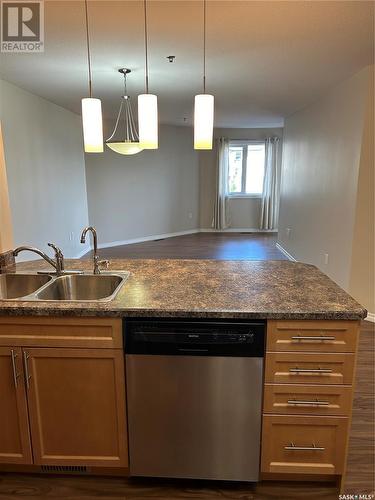 109 1621 Dakota Drive, Regina, SK - Indoor Photo Showing Kitchen With Double Sink