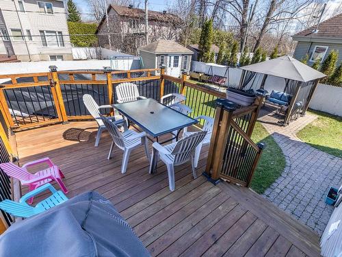 Backyard - 161 Rue Des Abbesses, Vaudreuil-Dorion, QC - Outdoor With Deck Patio Veranda With Exterior