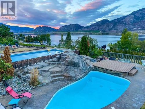 10015 87Th Street, Osoyoos, BC - Outdoor With Body Of Water With In Ground Pool With View