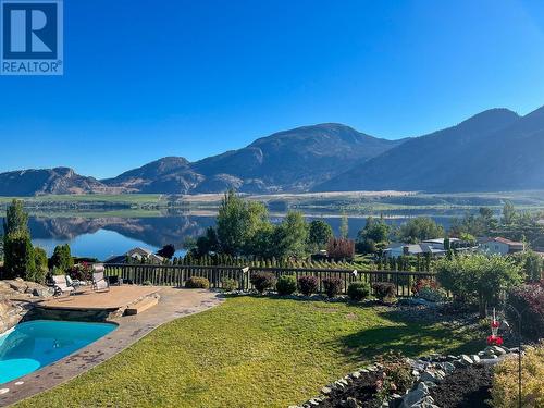 10015 87Th Street, Osoyoos, BC - Outdoor With In Ground Pool With View