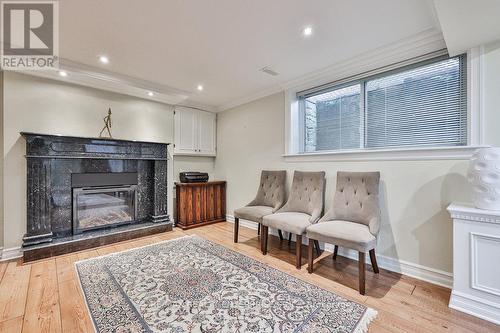 628 Sir Richard'S Road, Mississauga (Erindale), ON - Indoor Photo Showing Living Room With Fireplace