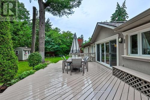 628 Sir Richard'S Road, Mississauga (Erindale), ON - Outdoor With Deck Patio Veranda With Exterior