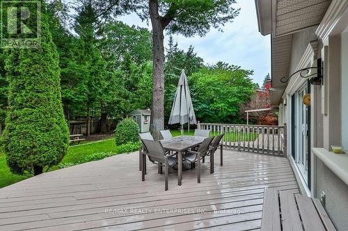 628 Sir Richard'S Road, Mississauga (Erindale), ON - Outdoor With Deck Patio Veranda With Exterior