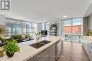 2604 - 75 Eglinton Avenue W, Mississauga, ON  - Indoor Photo Showing Kitchen With Double Sink 