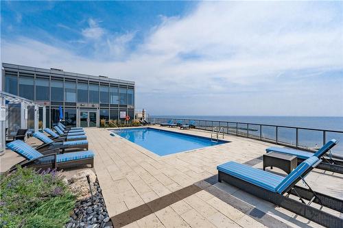 11 Bronte Road|Unit #516, Oakville, ON - Outdoor With In Ground Pool