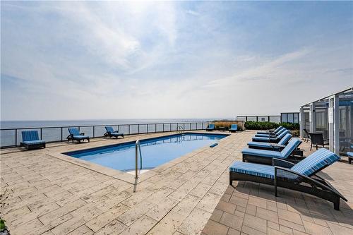 11 Bronte Road|Unit #516, Oakville, ON - Outdoor With In Ground Pool