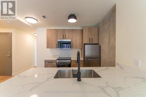 301 - 11 Robert Street, Hamilton, ON - Indoor Photo Showing Kitchen With Double Sink