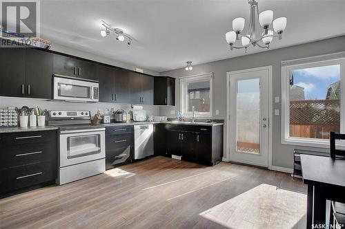 419 Rempel Lane, Saskatoon, SK - Indoor Photo Showing Kitchen With Upgraded Kitchen