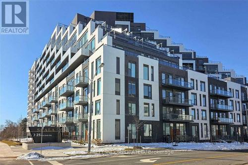 542 - 25 Adra Grado Way N, Toronto (Bayview Village), ON - Outdoor With Balcony With Facade