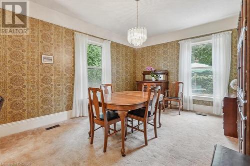 1380 4Th Avenue W, Owen Sound, ON - Indoor Photo Showing Dining Room