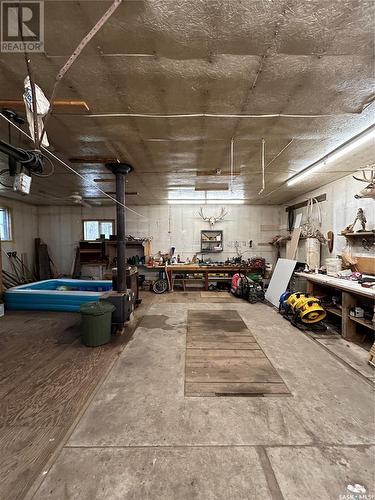 Horse Lake Acreage, Duck Lake Rm No. 463, SK - Indoor Photo Showing Garage