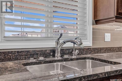 106 3750 Haughton Road E, Regina, SK - Indoor Photo Showing Kitchen With Double Sink With Upgraded Kitchen