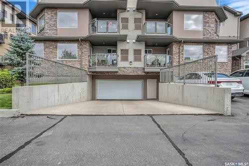 106 3750 Haughton Road E, Regina, SK - Outdoor With Balcony With Facade