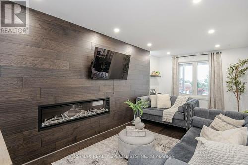 111 Forest Drive, Vaughan (West Woodbridge), ON - Indoor Photo Showing Living Room With Fireplace