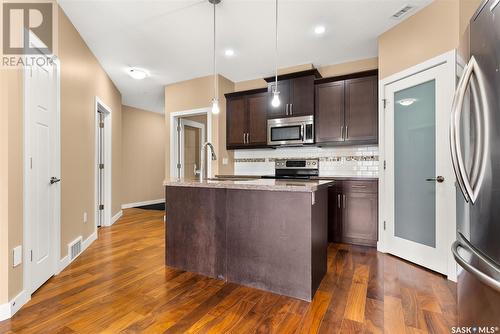 805 2055 Rose Street, Regina, SK - Indoor Photo Showing Kitchen With Upgraded Kitchen