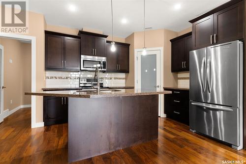 805 2055 Rose Street, Regina, SK - Indoor Photo Showing Kitchen With Upgraded Kitchen