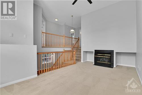 62 Jardin Private, Ottawa, ON - Indoor With Fireplace