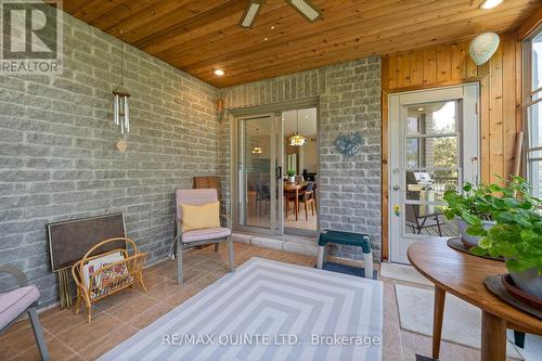 1774 County Road 3, Prince Edward County (Ameliasburgh), ON -  With Fireplace With Deck Patio Veranda With Exterior