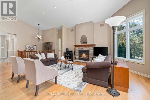 1774 County Road 3, Prince Edward County (Ameliasburgh), ON - Indoor Photo Showing Living Room With Fireplace