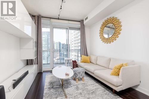 2503 - 38 Dan Leckie Way, Toronto (Waterfront Communities), ON - Indoor Photo Showing Living Room