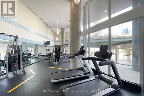 2503 - 38 Dan Leckie Way, Toronto, ON - Indoor Photo Showing Gym Room