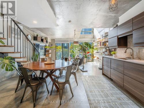 205 - 1029 King Street W, Toronto (Niagara), ON - Indoor Photo Showing Dining Room