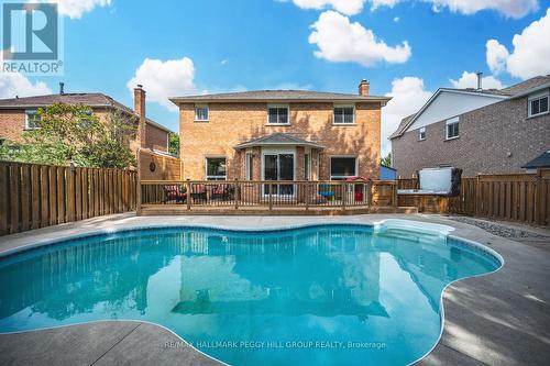 199 Hanmer Street W, Barrie (West Bayfield), ON - Outdoor With In Ground Pool With Deck Patio Veranda With Backyard With Exterior