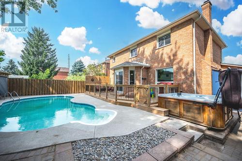 199 Hanmer Street W, Barrie (West Bayfield), ON - Outdoor With In Ground Pool With Deck Patio Veranda