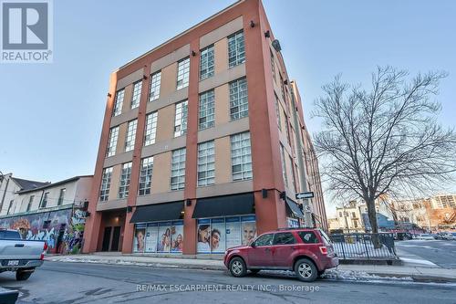 308 - 11 Rebecca Street, Hamilton, ON - Outdoor With Facade