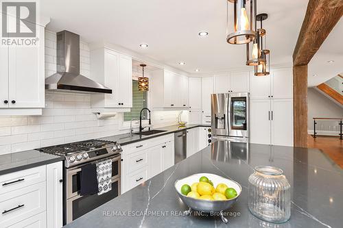 25 Hammond Road, Brant, ON - Indoor Photo Showing Kitchen With Upgraded Kitchen